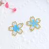 Alloy Enamel Pendants INS-PW0002-06B-04-1