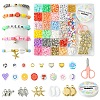 DIY Polymer Clay & Acrylic Beads Bracelets Making Kits DIY-YW0009-58-1