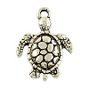 Tibetan Style Alloy Sea Turtle Pendants LS-TIBEP-22101-AS-LF-1