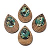 Wood & Resin Pendant WOOD-H104-23-05-1