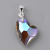 Electroplate Glass Pendants FIND-TAC0009-67S-04-1