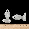 Natural Quartz Crystal Carved Healing Yoga Goddess Figurines DJEW-D012-06F-3