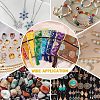 16Pcs 8 Colors Chinese Brocade Tassel Zipper Jewelry Bag Gift Pouch ABAG-HY0001-02-7