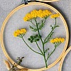 DIY Transparent Fabric Embroidery Kits DIY-K032-79B-1