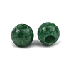Natural Green Jade European Beads GG-CBA02C4-01-2