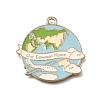 Alloy with Enamel Pendants AL-CBA91FD-01C-1