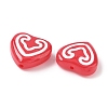 Baking Paint Glass Enamel Beads LAMP-D303-07B-2
