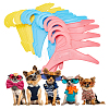 18Pcs 3 Colors Plastic Clothes Hanger for Dog Cat AJEW-DR0001-10-4
