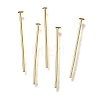 Brass Flat Head Pins KK-H502-01C-G-1