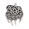 304 Stainless Steel Pendants STAS-P305-07AS-2