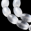 Macaron Color Natural Selenite Beads Strands X1-G-B102-A01-09-3