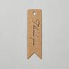 Word Thank You Printed Paper Gift Tags for Bake CDIS-WH0027-24B-1