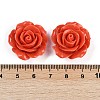 Synthetic Coral Carved Beads CORA-M001-02E-3