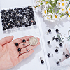 80Pcs Plastic Imitation Pearl Anti-glare Lapel Pins Brooches JEWB-SP0001-12B-3