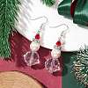 GLass Dangle Earrings EJEW-TA00438-2