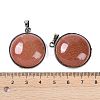 Synthetic Goldstone Tree of Life with Owl Pendants G-L524-15AS-07-3