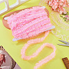 10M Double Layer Polyester Lace Ribbon OCOR-TA0004-14C-5