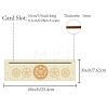 Natural Wood Card Stand for Tarot DJEW-WH0034-02R-2