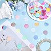 200Pcs PVC Paillette/Sequin Pendants FIND-HY0005-22D-4