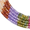 Cubic Zirconia Beads Strands ZIRC-P125-2x3mm-22-3