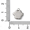 304 Stainless Steel Charms STAS-Z128-01P-3