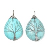 Natural Quartz Crystal Big Pendants G-G956-A09-A-FF-1