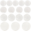 40Pcs 4 Styles 1-Hole Natural Shell Shank Buttons BUTT-CY0001-38-7