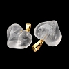 Natural Quartz Crystal Pendants G-B188-04G-07-2
