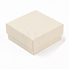 Cardboard Paper Jewelry Storage Boxes with Sponge CON-P023-01B-02-1