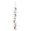 Moon Tree of Life Natural Gemstone Beads Suncatchers HJEW-F027-01-1