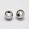 Rack Plating Brass Round Spacer Beads X1-KK-I601-3mm-P-RS-1