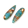 Dyed Synthetic Imperial Jasper Pendants GG-CBAA20A-08G-2