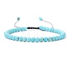 Adjustable Women's Turquoise Beaded Bracelet LS-CN3407-51-1