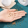 100Pcs Brass Beads KK-TA0008-90-6