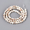 AB Color Natural Freshwater Shell Beads Strands BSHE-T014-40B-2