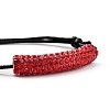 Adjustable Korean Waxed Polyester Cord Braided Bead Bracelets BJEW-JB05324-02-2