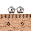 Tarnish Resistant 5-Petal 201 Stainless Steel Flower Bead Caps STAS-N027-02-4