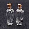 Glass Cork Bottles LS-AJEW-O032-05C-2