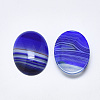 Natural Banded Agate/Striped Agate Cabochons G-T122-22C-2