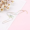 304 Stainless Steel Cable Chain Necklaces NJEW-JN03425-4
