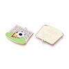 Alloy Enamel Pendants ENAM-T025-01G-12-2