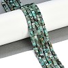 Natural African Turquoise(Jasper) Beads Strands G-B129-A20-01-2