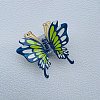 Butterfly Plastic Claw Hair Clips PW-WG4F491-01-1