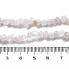 Natural Rose Quartz Chip Beaded Necklaces for Men Women NJEW-G159-01T-5