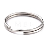 304 Stainless Steel Split Key Rings X-STAS-H153-02P-3