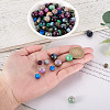 Craftdady 250Pcs 10 Styles Resin Beads RESI-CD0001-18-18