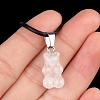 Natural Quartz Crystal Carved Pendants PW-WG7259D-08-1