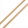 304 Stainless Steel Curb Chain Necklaces NJEW-P147-03G-2