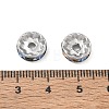 304 Stainless Steel Rhinestone Spacer Beads RB-CBA18B7-01P-07-3