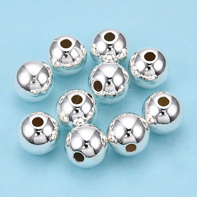 925 Sterling Silver Beads STER-S002-12-10mm-1